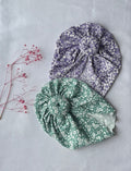 Floral Print Turbans